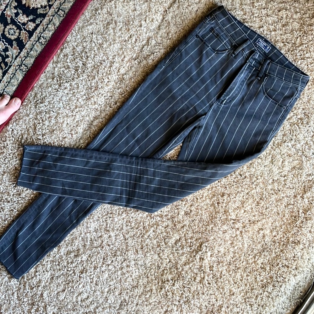 Abercrombie pinstripe jeans